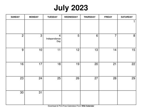 free calendar july 2023|free calendars july 2023 printable.